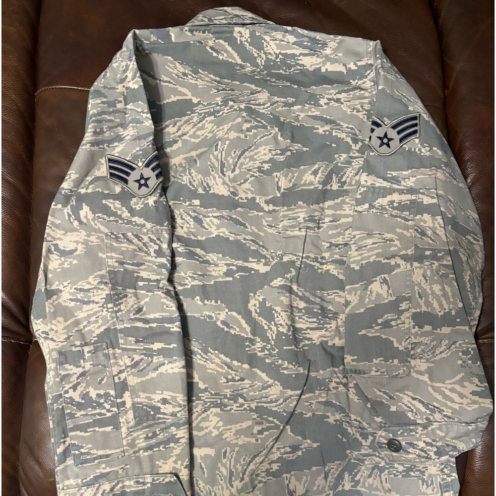 military fatigue shirt size 38 Regular
